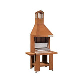 Fireplace Small Corten vulcano 