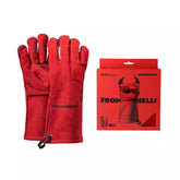 Gants cuir rouge Feuermeister 